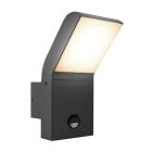 Applique extérieur avec détecteur de mouvement en aluminium anthracite, Andor, 12W, 4000K LED, IP54