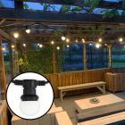 80m guirlande guinguette avec 80 ampoules blanches