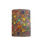 Applique murale orientale multicolore mosaïque, Mahdia