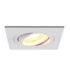 Spot encastré blanc en aluminium, Scott