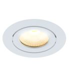 Spot encastré en aluminium blanc, Wimke, 5W, 2700K LED, IP44