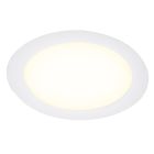 Downlight en aluminium blanc, Umbriel, 12W, 4000K LED, IP44