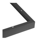 Cadre clic en saillie noir 30x120