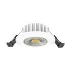 Downlight en aluminium blanc, Hobie, 6W, white switch LED, IP65