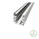 Rail triphasé, 1 mètre, blanc, Pro