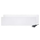 Panneau LED 30x120 - 28W - interrupteur blanc - UGR<19 - dimmable - rétroéclairé