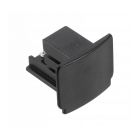 Embout pour éclairage sur rail triphasé, noir, Pro