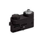 Adaptateur de suspension pour éclairage sur rail triphasé, noir, Pro
