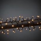 Lumières de Noël à LED extérieures de 24 m, 240 LED blanches chaudes, avec contrôle APP