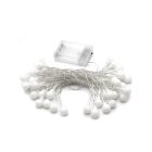 Ampoule LED à piles de 2 m, 20 lumières colorées