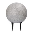 Spot à piquer extérieur gris en plastique, Stonie, 4,5W, 2700K LED, IP65