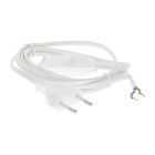 Câble de connexion Q-Link max 1200w 2 x 0,75 mm. 1,8 m blanc avec interrupteur