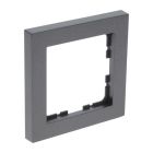 Cadre de recouvrement Q-Link S-Line 1 groupe, noir / anthracite