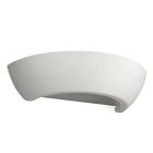 Applique up and down en verre blanche, Lotfi