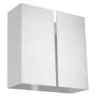 Applique up and down en aluminium blanche, Kenrick