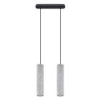 Suspension en béton grise, Feyza