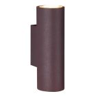 Applique up and down moderne couleur rouille, Kaso