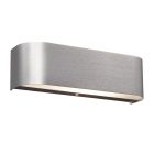 Applique up and down en verre grise, Tomaso, 3,1W, 3000K LED