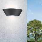 Luminaire extérieur moderne anthracite, Yuki, 2W, 3000K LED, IP54