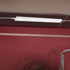 Éclairage sous meuble cuisine en plastique blanc, Sarila, 1W, 3000K LED, avec interrupteur