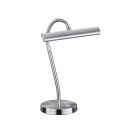 Lampe de table moderne nickel, Eliza, 4W, 3000K LED, avec interrupteur
