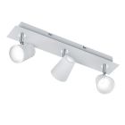 Plafonnier en verre blanc, Laysha, 6W, 3000K LED