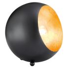 Lampe de table moderne noire, Berdan, avec interrupteur