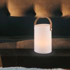 Lampe de table extérieur moderne blanche, Marso, 1W, 3000K LED, IP44, avec interrupteur