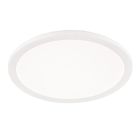 Lampe plafond moderne blanche, Gistrup, 24W, 3000K LED, IP44
