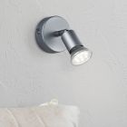 Spot mural moderne argenté, Belal