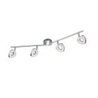 Applique murale moderne chromée, Vayannah, 4,5W, 3000K LED