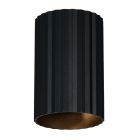 Applique up and down moderne noire, Ulbe