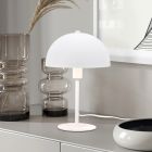 Lampe de table moderne blanche, Fransisca, avec interrupteur