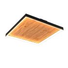 Lampe plafond design bois, Tanneke, 41W, 3000K LED, gradable en 3 étapes