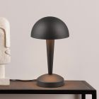 Lampe de table moderne noire, Delila, avec variateur tactile