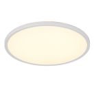 Lampe plafond moderne blanche, Jeltje, 22W, blanc chaud à froid réglable LED, avec télécommande