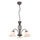 Lustre classique couleur rouille, Detroit