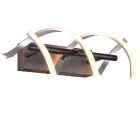 Applique murale design chromée, Sylvian, 22W, blanc chaud à froid réglable LED, gradable en 3 étapes