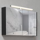Applique salle de bain moderne chromée, Celal, 7,5W, 3000K LED, IP44