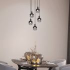 Suspension moderne noire, Selinay