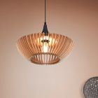 Suspension en bois marronne, Mirjan