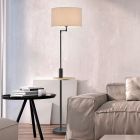Lampadaire moderne gris, Logiso