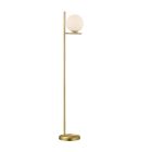 Lampadaire moderne laiton, Silkis, avec interrupteur