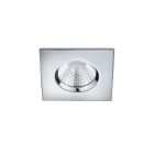 Spot encastré salle de bain moderne chromé, Iman, 5W, 3000K LED, IP65