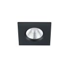 Spot encastré salle de bain moderne noir, Iman, 5W, 3000K LED, IP65