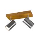 Spot plafond moderne nickel, Kaso