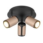 Spot plafond moderne marron, Quintijn