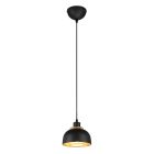 Suspension industrielle noire, Sylvano