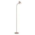 Lampadaire moderne marron, Rahul, 4,5W, 3000K LED, avec interrupteur