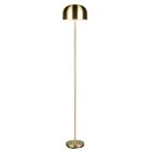 Lampadaire rechargeable moderne laiton, Dustin, 2,5W, 3000K LED, gradable en 3 étapes